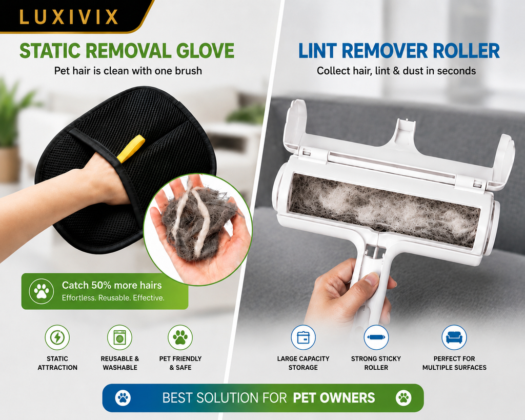 Luxivix™ Ultimate Pet Hair Removal Combo