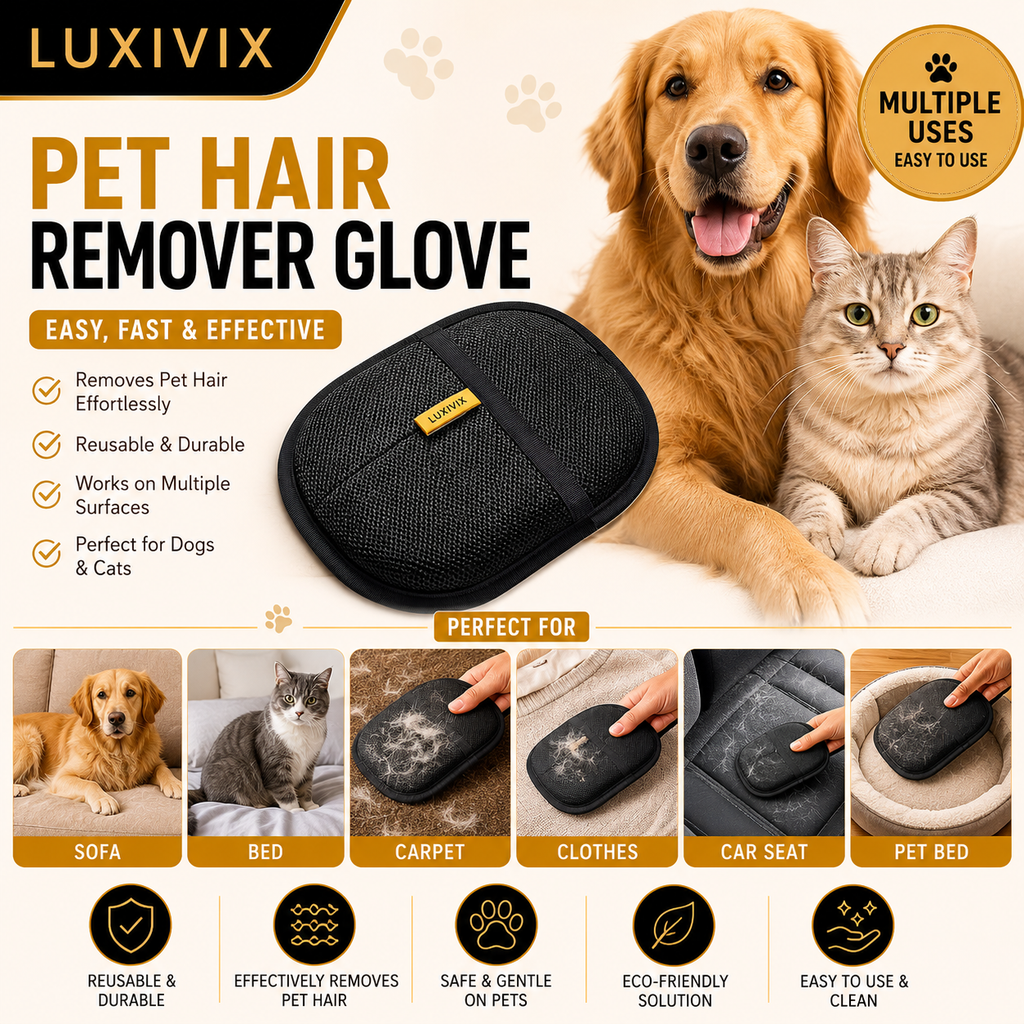 Luxivix™ Ultimate Pet Hair Removal Combo